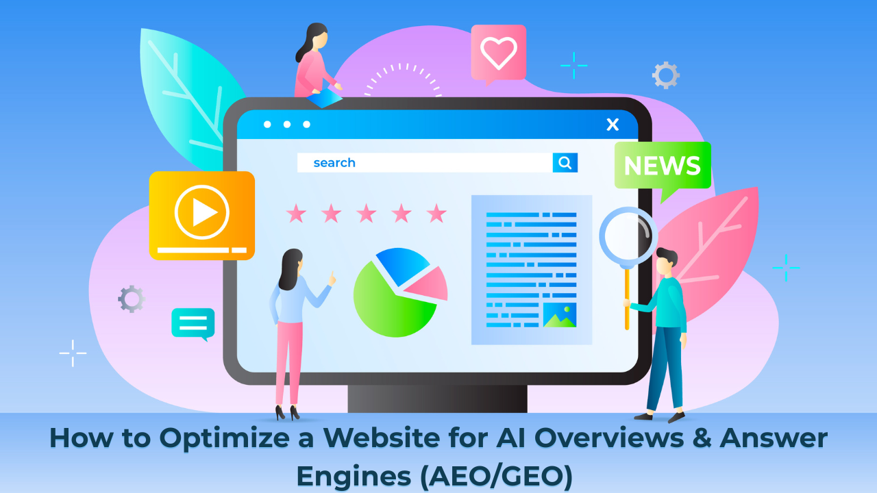 How to Optimize a Website for AI Overviews & Answer Engines (AEO/GEO) in 2026 - Lumaisoft